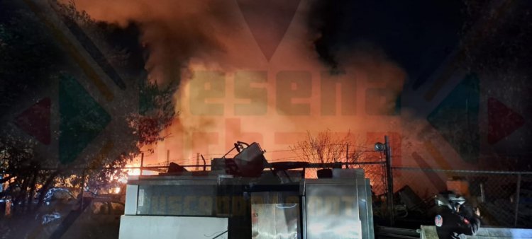 INCENDIO EN DEPOSITO DE LOS SERVICIOS DE SALUD DE NAYARIT