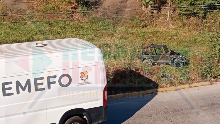 SIN VIDA AL SALIR VOLANDO AL VOLCAR SU VEHÍCULO