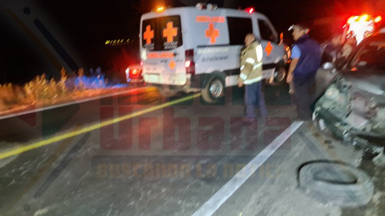 FUERTE ACCIDENTE DEJA 5 LESIONADOS EN LA CARRETERA 15 TPC-GDL