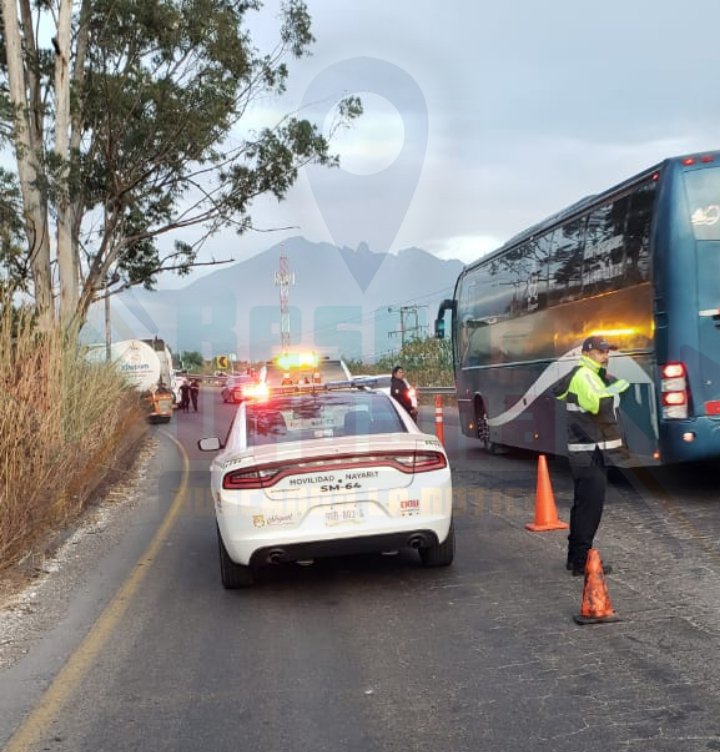 SE LE DESPRENDE LA CISTERNA A TRAILER EN EL LIBRAMIENTO