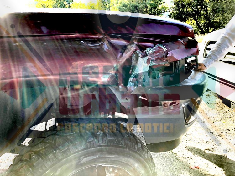 CAMIONETA PROVOCA ACCIDENTE EN LA CARRETERA 200