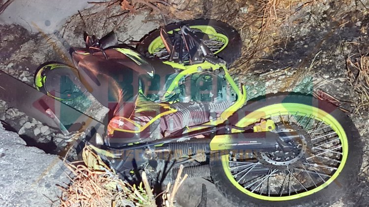 MUERE MOTOCICLISTA EN ACCIDENTE EN EL LIBRAMIENTO DE TEPIC