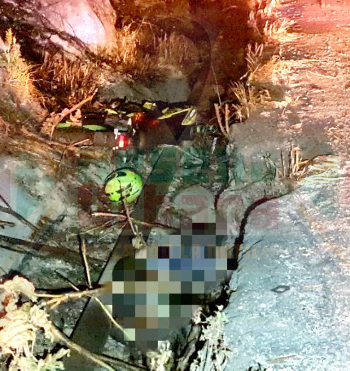 MUERE MOTOCICLISTA EN ACCIDENTE EN EL LIBRAMIENTO DE TEPIC