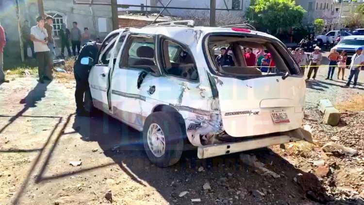 SE LO LLEVA EL TREN EN AHUACATLAN