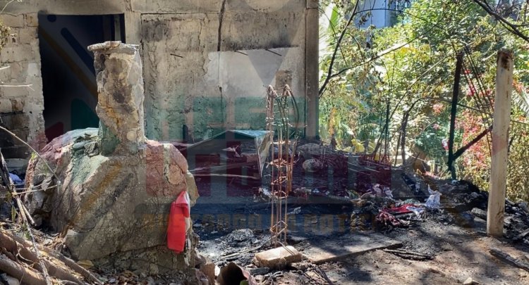 MURIÓ INTENTANDO RESCATAR SU CASA DE UN INCENDIO