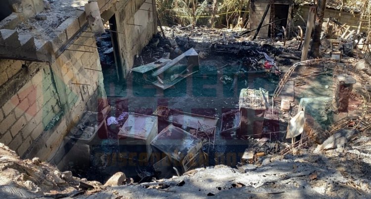 MURIÓ INTENTANDO RESCATAR SU CASA DE UN INCENDIO