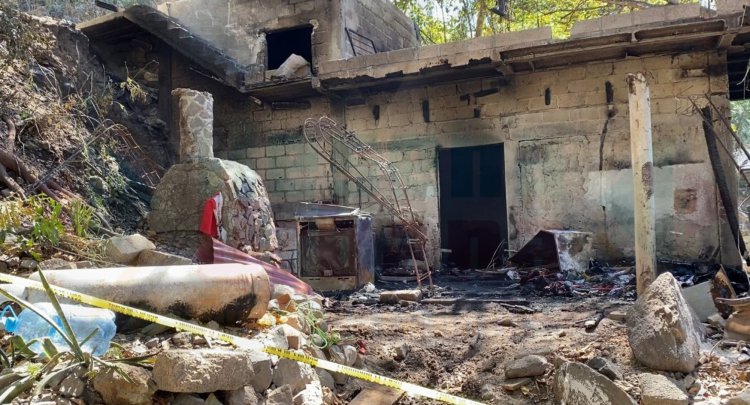 MURIÓ INTENTANDO RESCATAR SU CASA DE UN INCENDIO