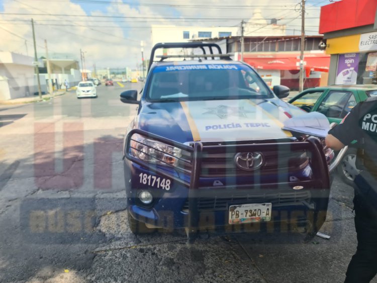 LO ATORA LA POLICÍA MUNICIPAL EN FLAGRANCIA AL ROBAR