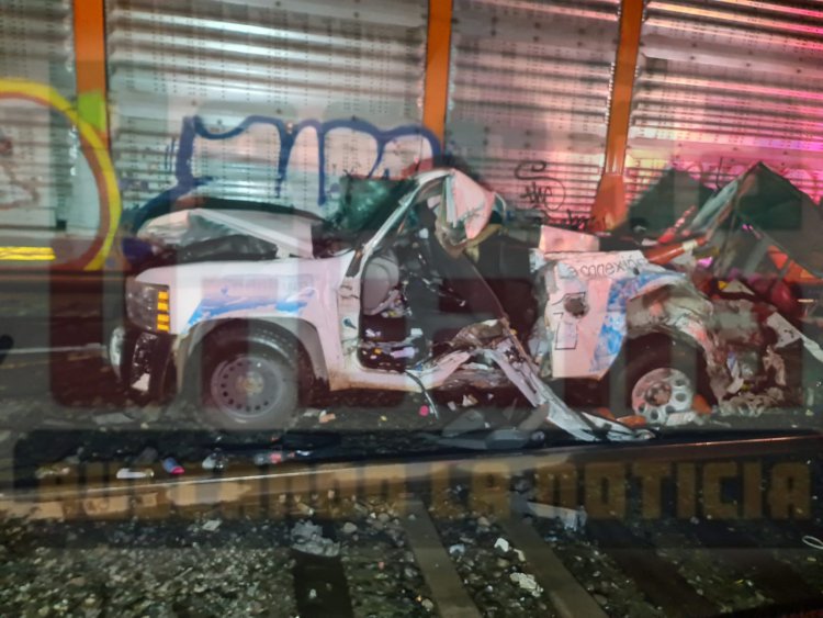 SALVA SU VIDA TRABAJADOR DE TELMEX EN LAS VÍAS DEL TREN
