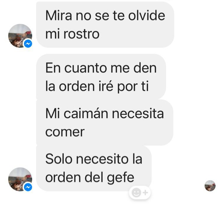 DEJA QUE SE ENFRÍE TODO Y SERAS LA CENA DE UN CAIMÁN QUE TENGO