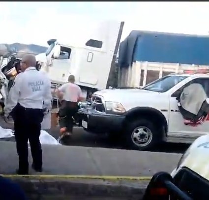 TRAGEDIA EN ACCIDENTE HAY 4 FALLECIDOS Y 3 LESIONADOS GRAVES