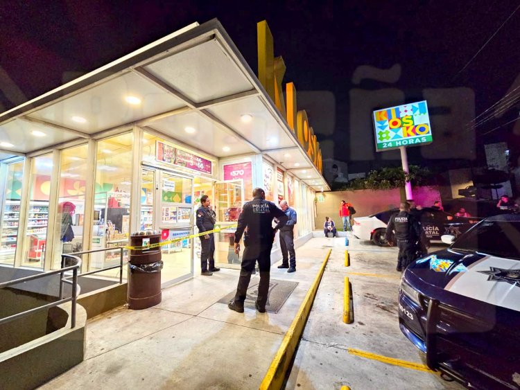 CON CUCHILLO EN MANO ASALTA EL KIOSKO DE LA COL LINDAVISTA
