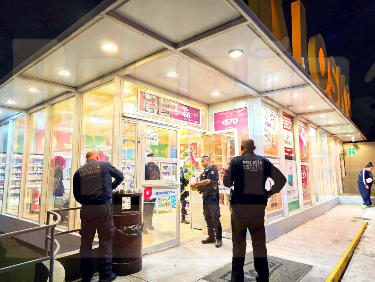 CON CUCHILLO EN MANO ASALTA EL KIOSKO DE LA COL LINDAVISTA