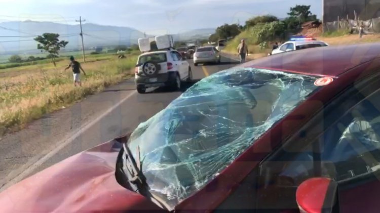 FUERTE ACCIDENTE EN LA CARRETERA 15, DEJA A MENOR LESIONADO