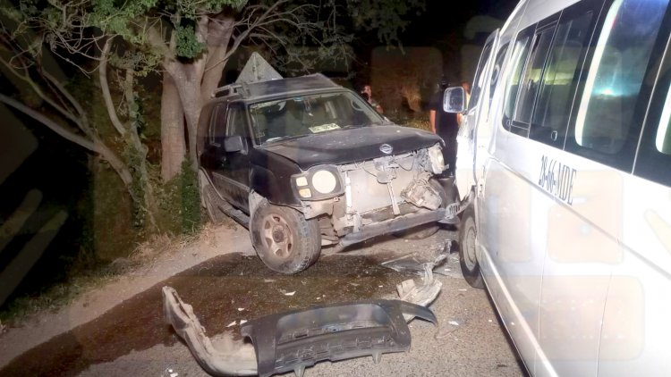 SE IMPACTAN DE FRENTE EN LAS CURVAS DEL TAJO
