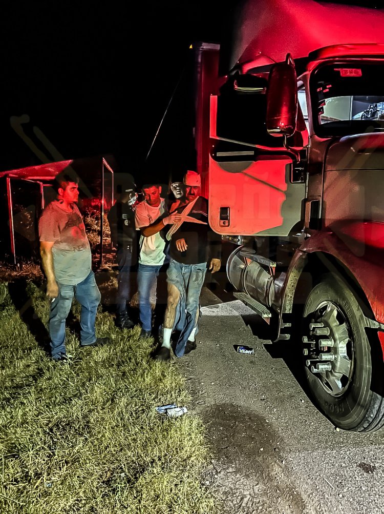 VOLCADURA DEJA UNA PERSONA LESIONADA EN LA CARRETERA 15 LIBRE