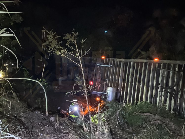 VOLCADURA DEJA UNA PERSONA LESIONADA EN LA CARRETERA 15 LIBRE