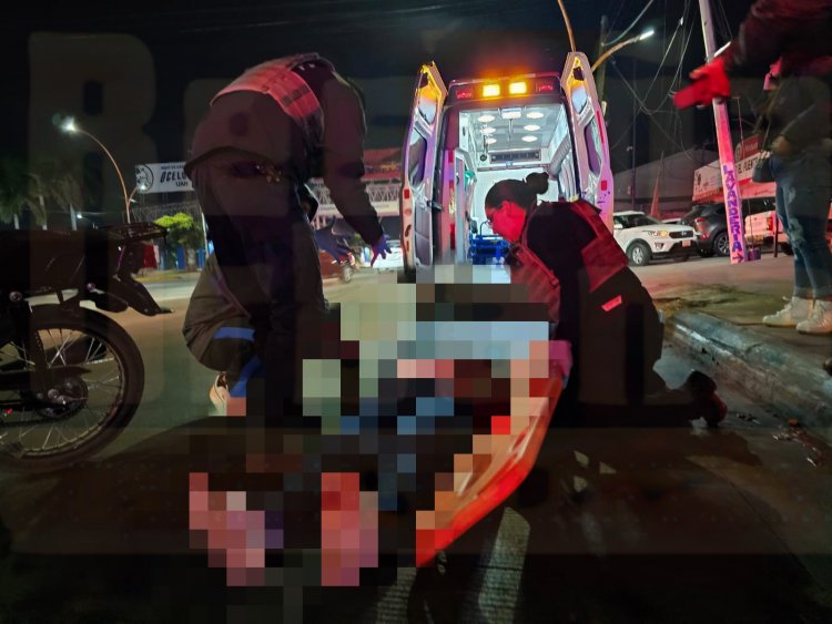 PIERDE LA VIDA MASCULINO QUE FUE ATROPELLADO EN EL BOULEVARD