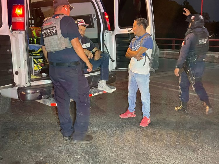 CHOQUE ENTRE MOTOCICLETAS DEJA 3 LESIONADOS