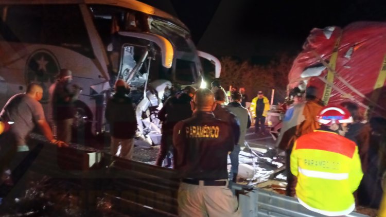 AUTOBUZASO: SALDO FINAL 3 PERSONAS SIN VIDA Y 14 LESIONADOS