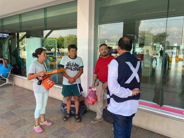 LA COMISIÓN NACIONAL DE EMERGENCIAS RESCATA A PAREJA ASALTADA