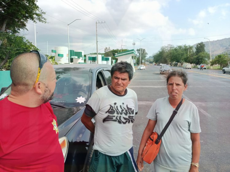 LA COMISIÓN NACIONAL DE EMERGENCIAS RESCATA A PAREJA ASALTADA