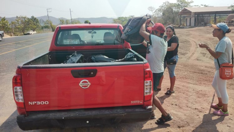 LA COMISIÓN NACIONAL DE EMERGENCIAS RESCATA A PAREJA ASALTADA