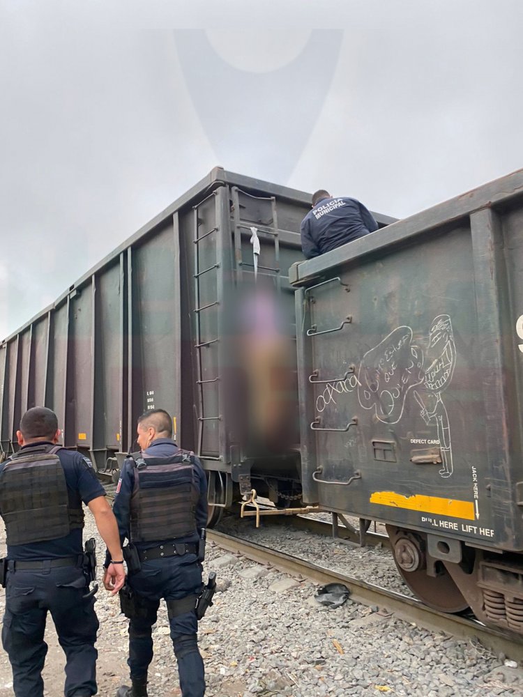ASESINAN A MASCULINO Y LO DEJAN COLGADO DEL TREN