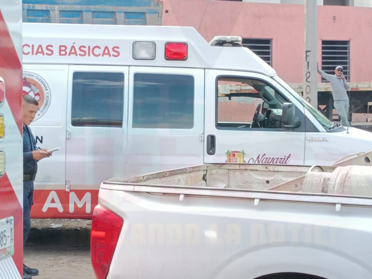 LESIONADO AL INTENTAR TAPAR UNA FUGA DE GAS LP CON SUS MANOS
