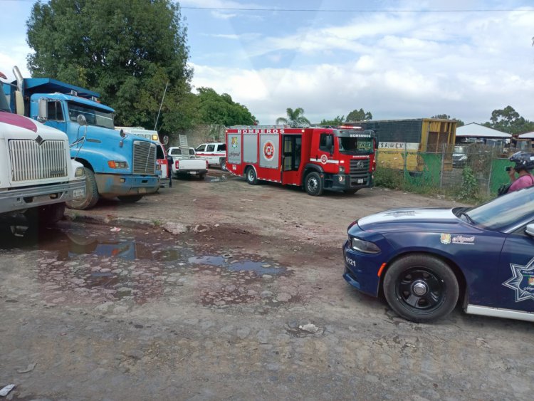 LESIONADO AL INTENTAR TAPAR UNA FUGA DE GAS LP CON SUS MANOS