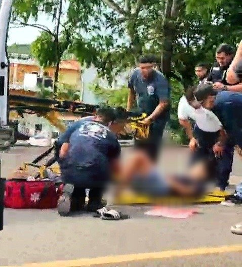 TAXI DEJA UN LESIONADO EN LA FEDERAL 200 TPC-PTO VALLARTA